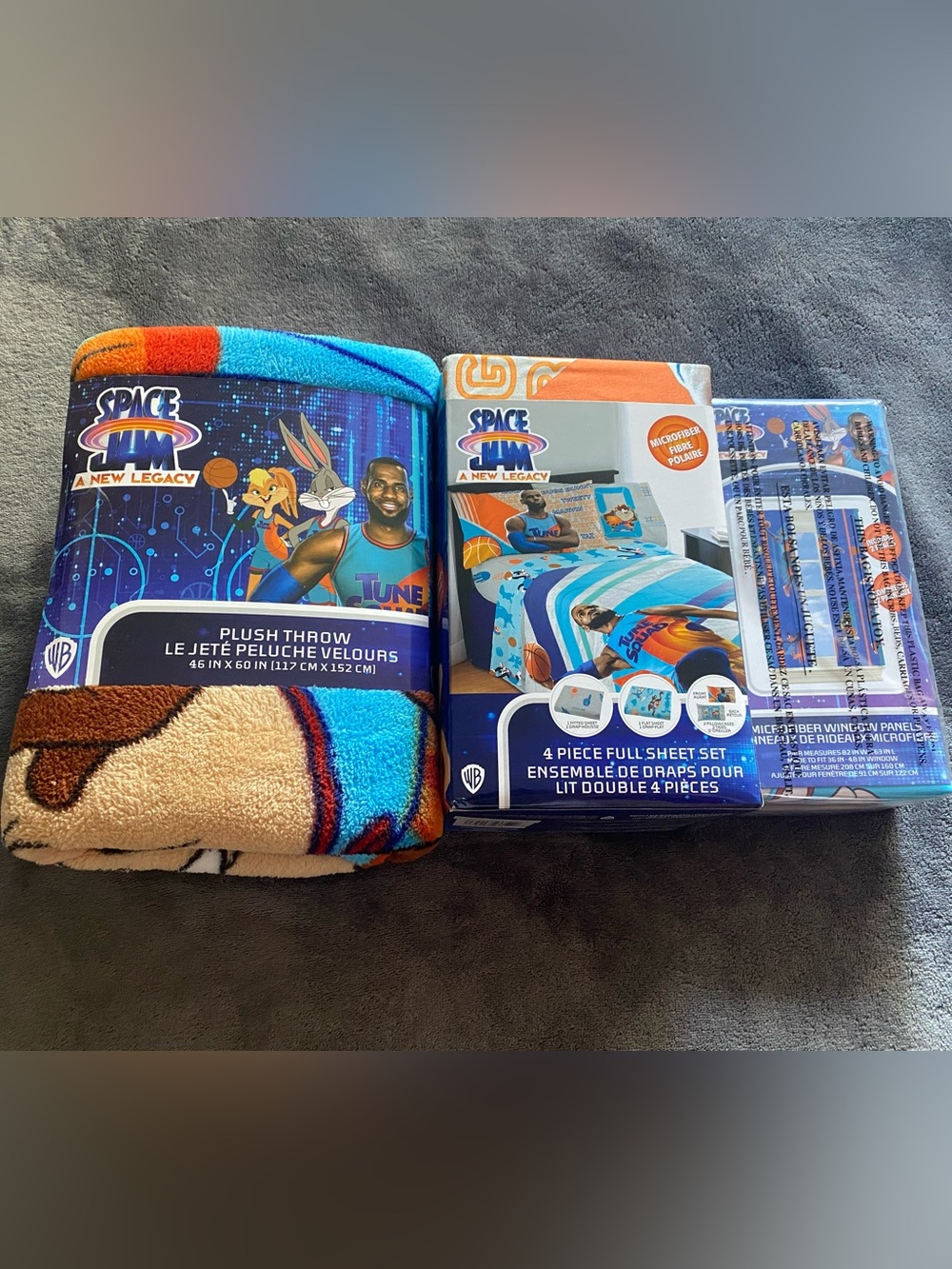 Space Jam: A New Legacy Bedding and Decor Collection Bundle